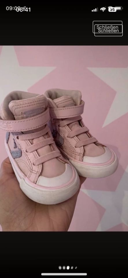 Converse Sneaker, Schuhe, gr 21, rosa, top in Bottrop