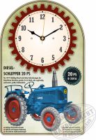 Oldtimer Wanduhr Motiv Lanz Bulldog D 2016 Geschenk Traktor Nordrhein-Westfalen - Bad Berleburg Vorschau