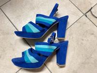 Sandalen Marco Tozzi blau Gr. 41 Bayern - Alling Vorschau