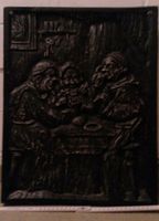 Relief Wandtafel Wandbild Steintafel "Drei Mönche" Niedersachsen - Osnabrück Vorschau