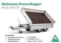 Böckmann Dreiseitkipper, PKW Anhänger 2,7t DK-AL 3016/27 Brandenburg - Treuenbrietzen Vorschau