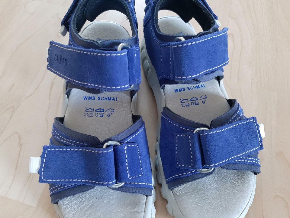 Däumling Sandalen für Jungen Gr 32 schmal Weite S Leder in Illertissen