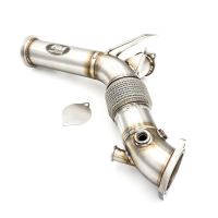 RM Motors Downpipe für BMW 8er 840d xDrive F91 F92 G14 G15 F93 G16 | wahlweise mit Sport-Kat (gegen Aufpreis) | Ersatzrohr Katalysator Edelstahl Dieselpartikelfilter Defap Decat Delete Pipe Rheinland-Pfalz - Kaiserslautern Vorschau