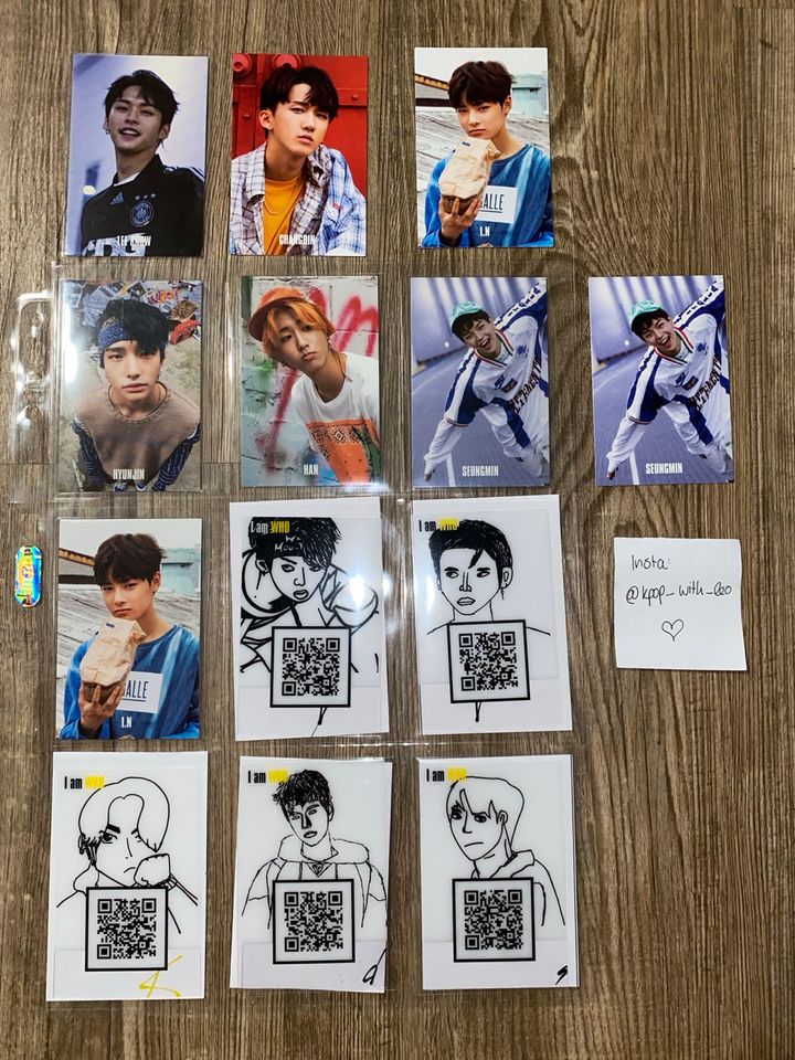 Stray Kids Photocards WTS I am Who Minho Hyunjin Han Seungmin I.N in Cham