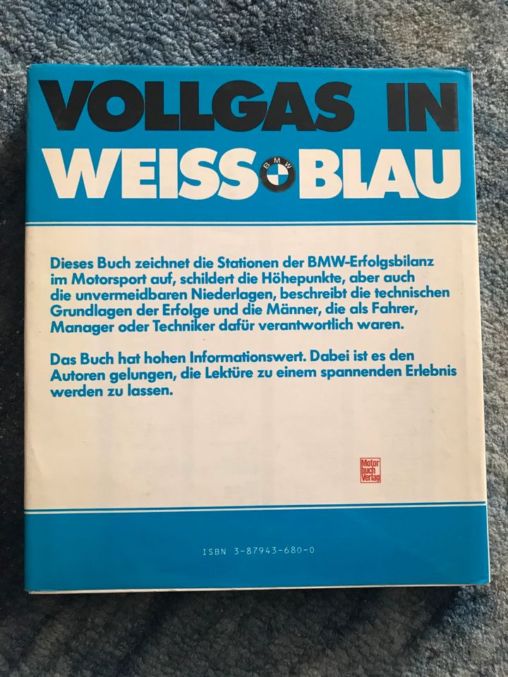 Vollgas in Weiss-Blau Hinter den Kulissen des BMW-Motorsports BMW in Essen