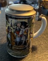 Bierkrug mit Zinndeckel von Kaiser Porzellan #359 Hessen - Bad Vilbel Vorschau