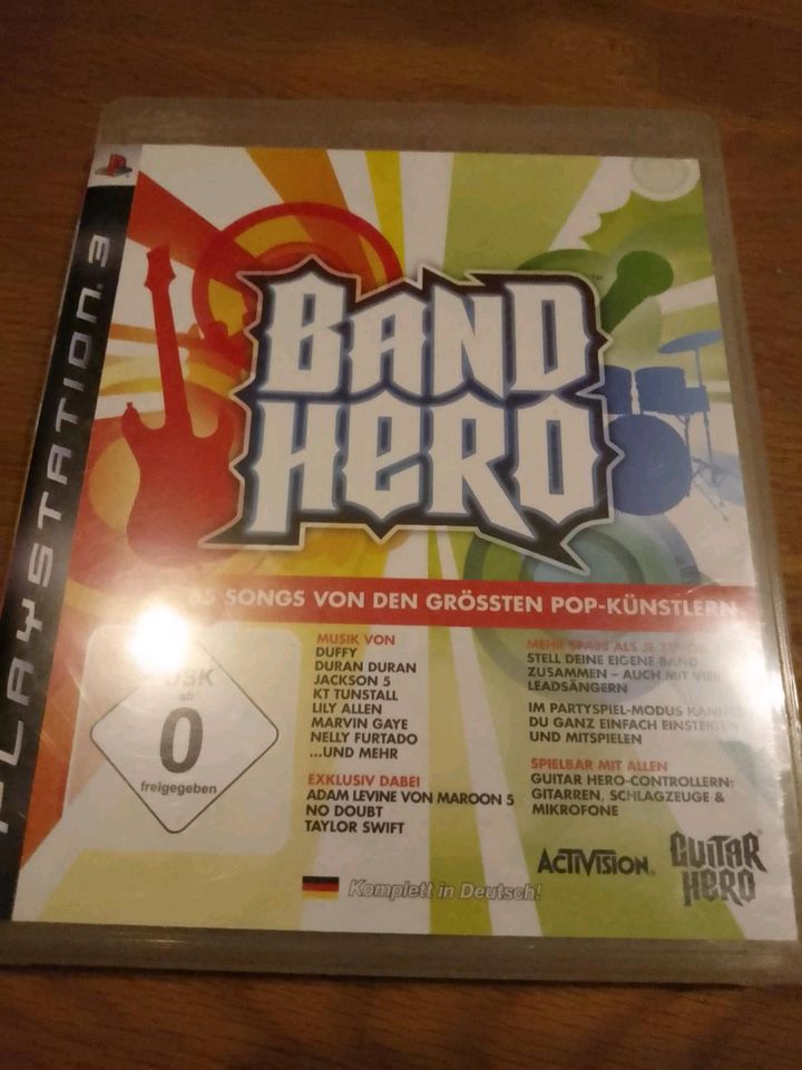 Band Hero PS3 +Microfon in Wetter (Ruhr)