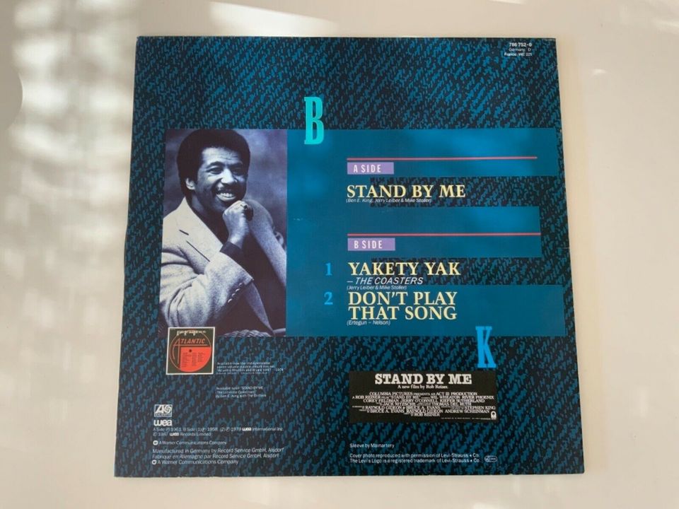 Vinyl / Ben E. King „Stand by me“ in Ladenburg