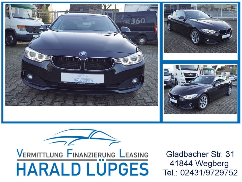 BMW 420i, Leder, Xenon, Automtatik, Navi, Euro 6 in Wegberg