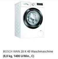 BOSCH Waschmaschine WAN28K40 Häfen - Bremerhaven Vorschau