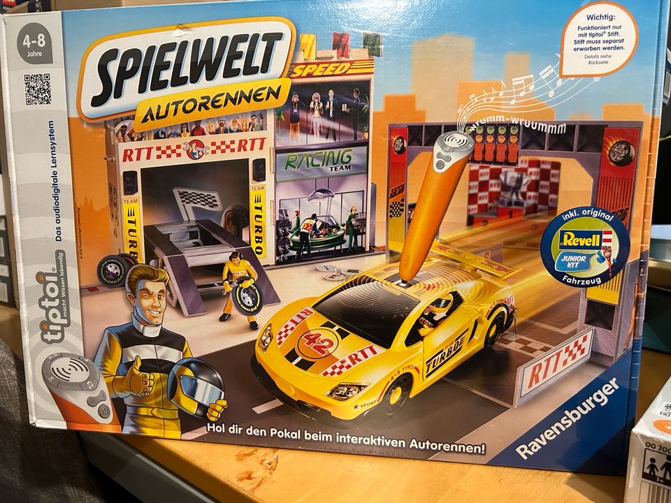 Tiptoi Spielwelt Autorennen neu und OVP in Zweibrücken