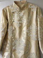 Ao Dai Jacquard Brokat gold beige für Männer 1x Gr. 46, 1x XL Wandsbek - Hamburg Jenfeld Vorschau