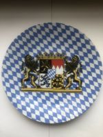 bayerischer Wandteller Deko mit Bayernwappen u. Bayernlied 26 cm Bayern - Neustadt a. d. Waldnaab Vorschau