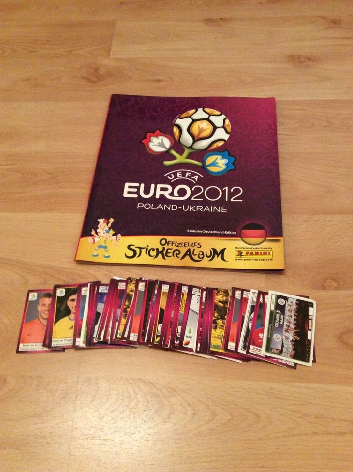 Panini Sticker Euro 2012 in Bad Segeberg