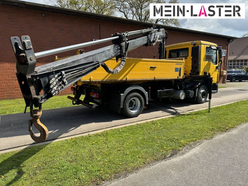 MAN TGL 12.220 3 S-Kipper Terex 75.2 10,2 m- 1000 kg in Heeslingen
