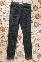 Zara Woman Jeans schwarz Gr. 32 XXS used Look Sachsen - Striegistal Vorschau