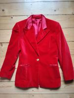 roter Samtblazer Blazer rot Jacke Samtjacke Italy Berlin - Reinickendorf Vorschau