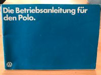 Betriebsanleitung VW Polo 1982, sehr gut Bayern - Schwebheim Vorschau