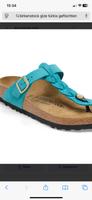 SUCHE Birkenstock Gizeh Türkis geflochten 40 Nordrhein-Westfalen - Willich Vorschau