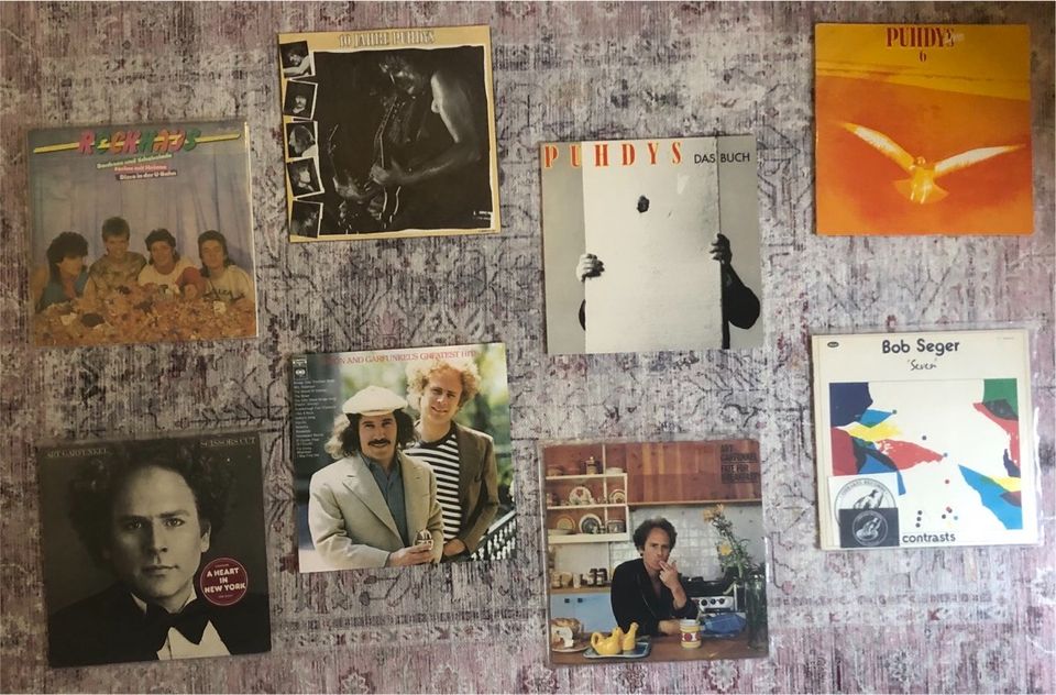 Schallplatte/ LP/ Vinyl von Simon & Garfunkel, Puhdys & Bob Seger in Leipzig
