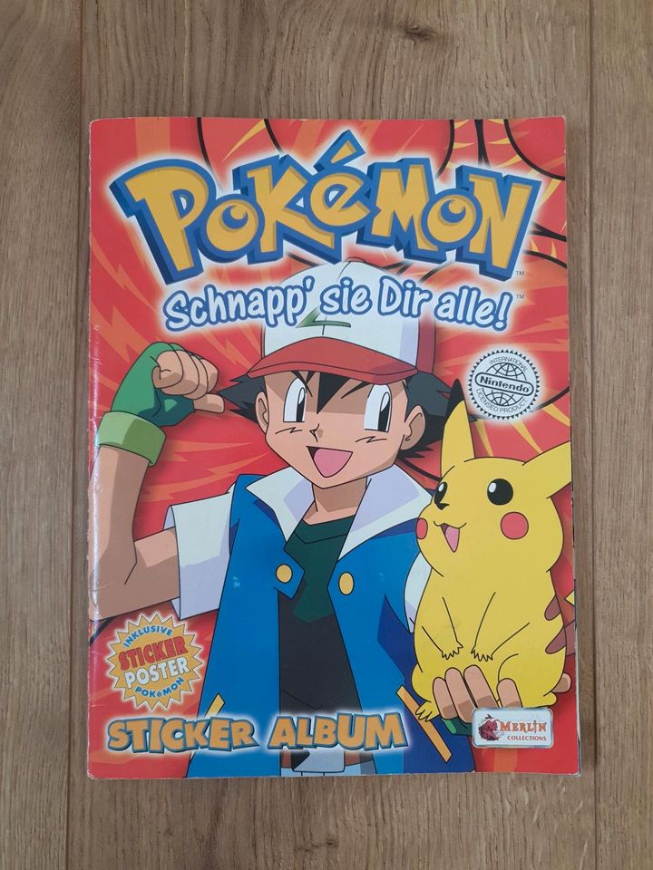 Pokemon Sticker Album Vollständig in Waiblingen