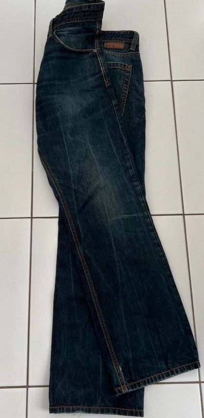 Tom Tailor MARVIN slim Straight Jeans 34/30 blau Denim Hose in Leonberg