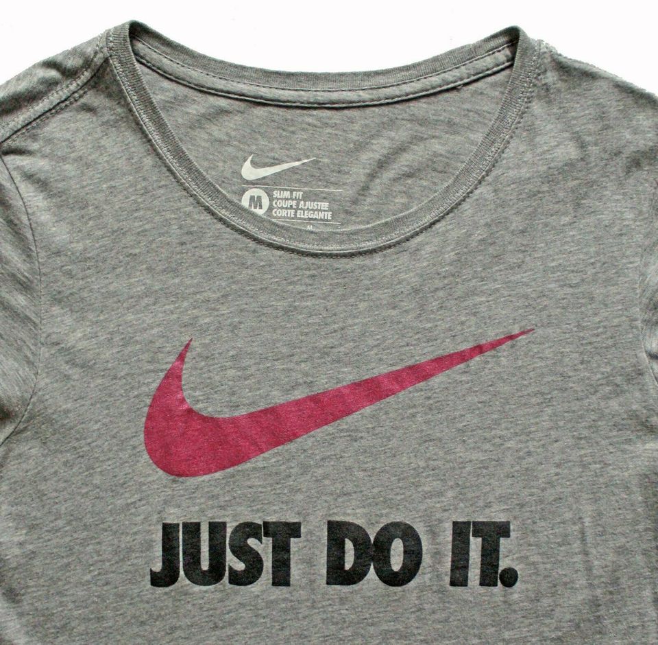 NIKE JUST DO IT SWOOSH Crew Tee Cotton Sport Shirt grau Gr. M in Hamburg  Barmbek - Hamburg Barmbek-Süd | eBay Kleinanzeigen ist jetzt Kleinanzeigen