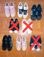 8x Adidas Superstar Schuhe Gr. 40/41 7 schwarz Leo Jamaika pink Bayern - Wernberg-Köblitz Vorschau
