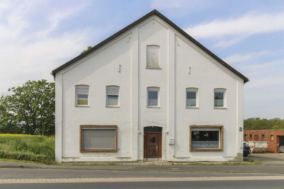 Neues Gestalten: Wohnhaus mit Gastronomie und großer Ausbaumöglichkeit in Schellerten