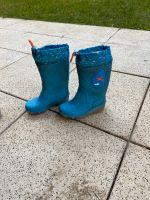 Regenstiefel Gr. 26/27 Blau dünn Neuhausen-Nymphenburg - Neuhausen Vorschau