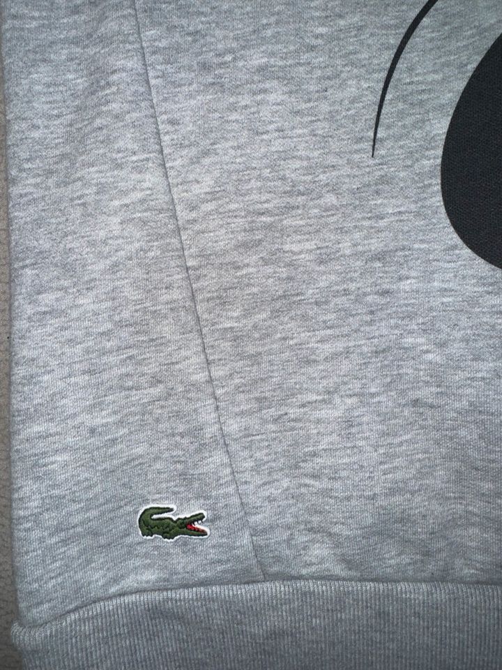 Lacoste x Disney Hoodie lang, grau, Gr 36 in Wolfratshausen