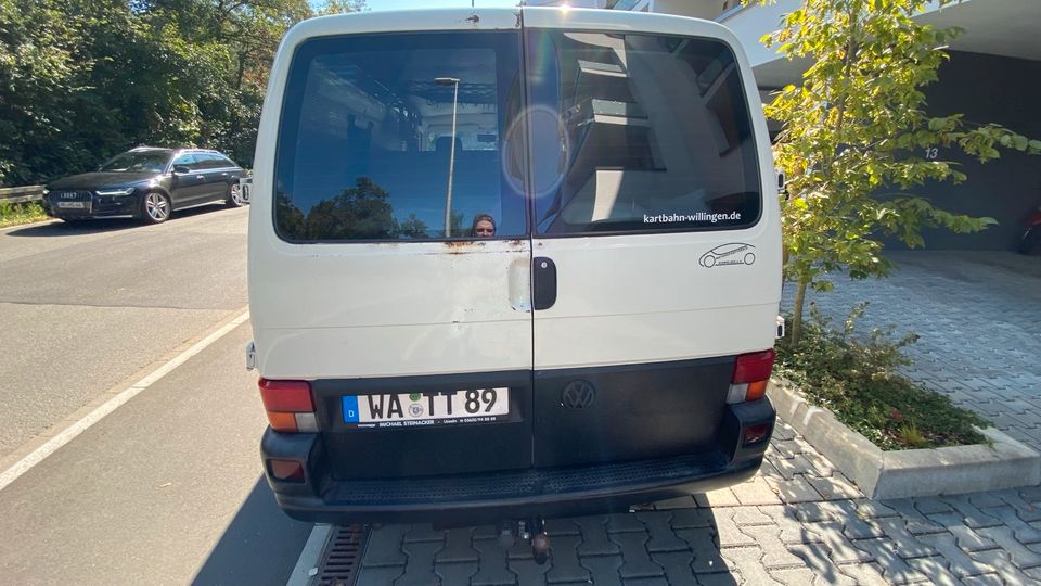 VW T4 Transporter 2.5 TDI lang Campervan Radträger Standheizung in Marburg