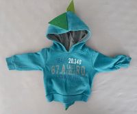 Baby Kostüm Drache,Sweatshirt türkis mit Drachenzähnen  Gr. 74/80 Innenstadt - Köln Altstadt Vorschau