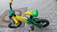 Scott Kinderfahrrad 12 Zoll Grün-gelb mit Stützräder Thüringen - Rhönblick Vorschau