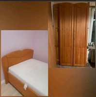 ❤️ ERLE Bett 1 m breit, Schlafzimmer Schrank 2 m breit Massivholz Nordrhein-Westfalen - Marienheide Vorschau