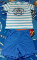 Kinder Schlafanzug Tshirt +Shorts gr 116 in blau weiß gestreift Aachen - Laurensberg Vorschau