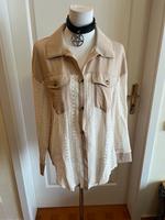 Shein L vintage hippie boho hemd jacke ibiza blogger urlaub stran Baden-Württemberg - Mainhardt Vorschau