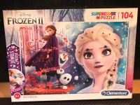 Puzzle Puzzel Clementoni Frozen Eiskönigin 104 Teile 6 Jahre Hessen - Trebur Vorschau