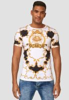 Designer Style Shirt Schwarz Weiß Gold Sonne Sun Herren T-Shirt Köln - Mülheim Vorschau