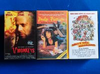 Pulp fiction, 12 Monkeys, Rock'n'Roll High school VHS kult Bayern - Postbauer-Heng Vorschau