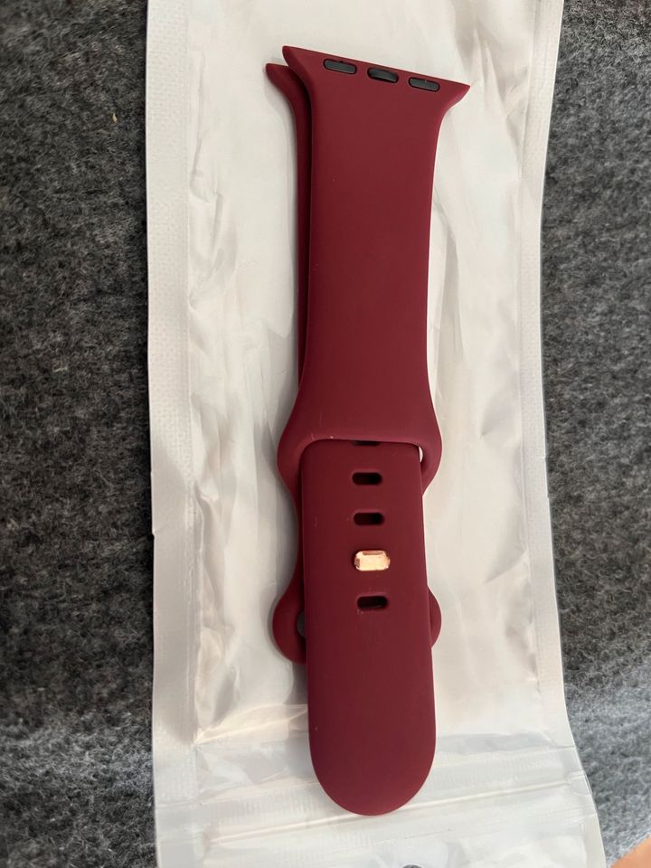 Sport Armband * für Apple Watch * Bordeaux * Neu in Obertraubling