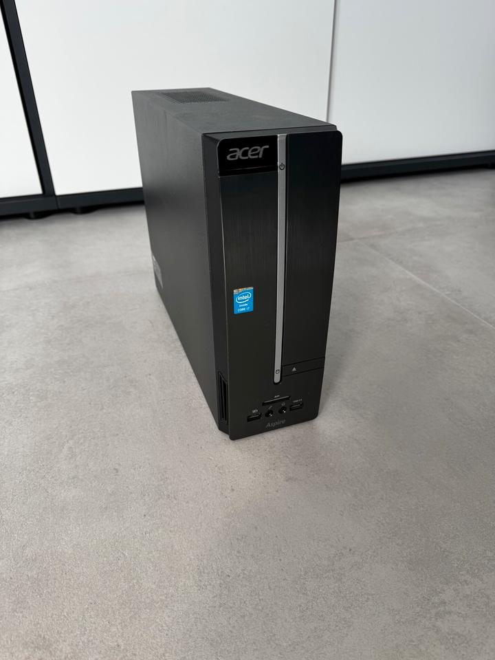 Acer Aspire Intel i7, 8GB RAM, 1TB Festplatte, solider Office PC in Aindling