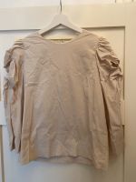 COS Bluse Shirt M geraffte Ärmel beige Hannover - Vahrenwald-List Vorschau