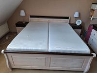 Doppelbett mit Tempur-Matratzen & -Kissen plus Beistellmöbeln Niedersachsen - Delmenhorst Vorschau