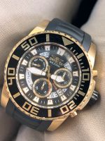 Invicta Pro Diver Tritnite Chrono 55 mm Goldfarbig Schleswig-Holstein - Neumünster Vorschau