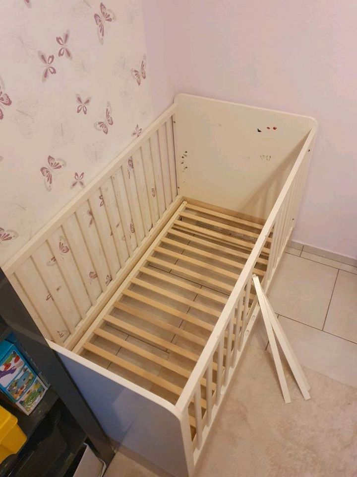 ESPRIT Babyzimmer 5tlg Bett Wickelkommode Schrank Kinderzimmer in Rheine