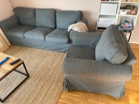 Ikea Ektorp 3er Sofa mit Sessel, grau München - Trudering-Riem Vorschau