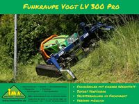 Funkraupe LV 300 Pro Mähraupe Mulcher Raupe Diesel MDB Vogt Mulchraupe Landschaftspflege Hochgras Steilhang Rasenmähen Bayern - Rednitzhembach Vorschau