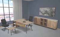 Inter-Eta Büromöbel Tisch Schrank Büro Komplett Set Preiswert Schleswig-Holstein - Glinde Vorschau