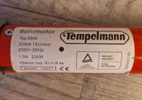 ⛔️Top Peis Stück Tempelmann Rohrmotor für elektronische Rollos ⛔️ Nordrhein-Westfalen - Moers Vorschau
